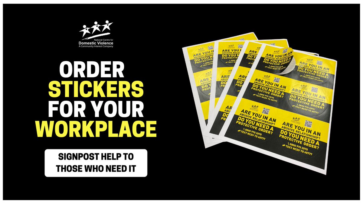 Domestic Awareness Stickers